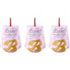 CAIYA 3X Bauli Mini Pandoro di Verona Classico Tradizionale con Bustina di Zucchero 100g [3 Pandorini]