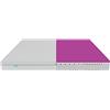 Cecotec Materasso Flow One + 135x190 3 strati, altezza 18 cm, alta fermezza, core di profilo con schiuma HRC, morphadapt, fresco e easyclean