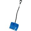 DIKEL Pala da neve 50 cm | Pala da neve con bordo in alluminio, impugnatura ergonomica e protezione antigelo | Spazzaneve per una rimozione efficiente della neve e un lavoro delicato sulla schiena | Blu