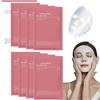 tysumeoy 8 Pezzi Maschera Viso Collagene, Bio Collagen Real Deep Mask, Maschera Viso Coreana Notturna, Riduce le Linee Sottili e Le Rughe, Idratante e Rimpolpante, Migliorare L'elasticità, Minimizzare I Pori