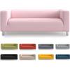 TLYESD Klippan Loveseat - Copridivano di ricambio per divano a 2 posti, 15 colori e 3 materiali, personalizzabile