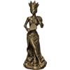 DRW Statuetta Oshun Orisha Mayor, colore bronzo Oxum, 15 cm