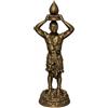 DRW Statuetta Elegua Orisha Mayor, colore bronzo, 15 cm