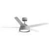 Levitantes Ventilatore DC 25 W con 5 pale, 6 velocità, luce 3000-4000-6000K, telecomando, memoria e timer, ideale per clima e comfort.