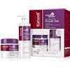 Karseell Purple Maschera Capelli & Shampoo Antigiallo Viola per Capelli Biondi, Platino, Bianchi o Grigi, 2 x 500ml