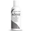 Adore, Tinta per capelli semi-permanente brillante, colore: 150 platino | Tintura per capelli grigi vegana e cruelty-free, senza ammoniaca, perossido, alcool
