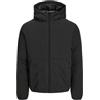 JACK & JONES Jjadam Hybrid Jacket Jjadam - Giacca ibrida da uomo (confezione da 1), Nero, L