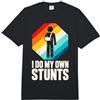 Broken Arm Funny Graphic Art Designs Tee I Do My Own Stunts Broken Arm Get Well Soon Funny Comfort Colors Adult Heavyweight T-Shirt