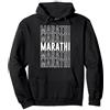 Marathi Apparel Marathi Felpa con Cappuccio