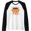 Kawaii Triangle Sei Un esagono di Una Persona Carino Calderone Pozione Maglia con Maniche Raglan