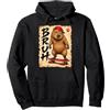 Capybara Japan Streetwear Manga Samurai Skateboard Bruh Anime Kawaii Otaku Giapponese retrò Capybara Felpa con Cappuccio