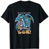 Yu-Gi-Oh! PAPL2500 - Grafica da gioco con occhi azzurri e drago bianco Maglietta