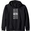 Meru Apparel Meru Felpa con Cappuccio