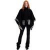 Desigual Sciarpa Donna Nero One Size