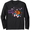 The Smurfs Puffi Halloween Spettrale Zucca Costume Mostro Divertimento Tendenza Maglia a Manica