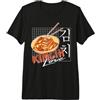 Cute Korean Food Apparel and Designs Kawaii Kimchi Amore Sud Coreano Vintage Tramonto Maglietta Premium
