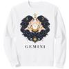 Twin Stars Zodiac Studio Gemelli zodiacali Gemelli celesti Costellazione Stelle astrologia Felpa