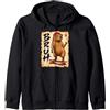 Capybara Japan Streetwear Manga Samurai Skateboard Bruh Anime Kawaii Otaku Giapponese retrò Capybara Felpa con Cappuccio