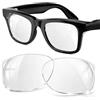Anpzband Lenti polarizzate di ricambio per occhiali Ray-Ban Meta Gen 2/1/Wayfarer RW4006 50 mm e RW4008/RW4012 53 mm
