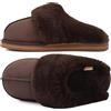 KuaiLu Pantofole Donna Invernali Pelose Pelle Chiuse Ciabatte Casa Calde Peluche Pelo Foderata Babbucce Comode Memory Foam Slippers Antiscivolo Suola Scarpe