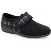 VIRGO FIRENZE Pantofole Donna Chiuse con Strappo Invernali, Tessuto Morbido, Suola Antiscivolo, Calde e Confortevoli