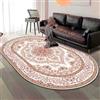 VARIKASHOM Tappeti Ingresso Interno Decorazione per Salotto Camera Da Letto, Corridoio Cucina,Orientale floreale tradizionale vintage multicolore, rosso, 80 x 120 cm