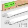 ALUSSO 2x Plafoniera LED Lineare Soffitto 150cm Neon Integrato Lampada | 48W 5280lm Super Luminosa, 3CCT Selezionabili Colore 3000K/4500K/6500K, IP20 Luce Tubo per Parete, Garage, Negozio, Magazzino