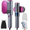 JUOIFIP Ferro da Stiro da Viaggio, 1200W Steamer, Vapore Grande 24 g/min | Ferro da Stiro Portatile, 3 Modalità, Display LED, 2-in-1 Stiratore Verticale da Viaggio per Casa e Viaggi di Lavoro, Grigio