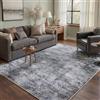 BEIMO Tappeto Salotto 160x230cm Moderno Astratto Tappeti Nero | Pelo Corto, Lavabile in Lavatrice, Antiscivolo, per Soggiorno Camera e Ufficio,Camera Da Pranzo, Interno