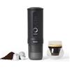 OutIn Nano 2 Macchina da caffè espresso elettrica portatile | Riscaldamento rapido, ricarica rapida USB-C 45W, per caffè macinato e capsule NS, campeggio, camper, trekking e ufficio
