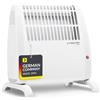TROTEC Convettore TCH 1 E riscaldatore mobile riscaldatore elettrico riscaldatore 450 W potenza di riscaldamento protezione contro il surriscaldamento, controllo termostatico, spegnimento automatico