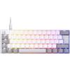 Corsair ClIPPER PRO MINI 60 Tastiera Gaming FPS Con Effetto Hall - Bianco | Rapid Trigger, SOCD, 8000Hz, Attuazione Regolabile, IP57, Cablata, RGB, IT QWERTY, Per PC Windows E Mac