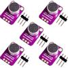 GERUI 5 pezzi GY-MAX4466 Electret Microfono Amplificatore con Gain Control regolabile per Arduino (5 pezzi)