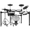 XDrum DD-650 PLUS Mesh E-Drum Kit, 1x pad cassa 14 con cassa in legno | Batteria elettronica con mesh heads a doppio strato, 1x pad rullante 14 dual-zone con cassa in legno, Modulo, 720 suoni