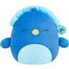 Squishmallows SQCR08611 - Peluche ufficiale Jazwares Priscilla il pavone, 40 cm