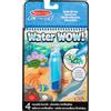 Melissa & Doug Water Wow! Libro Magico da Colorare con Pennello ad Acqua - Tema Mondo Sottomarino, Gioco Educativo da Viaggio per Bambini, 3+ Anni - Certificati FSC