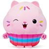 Schmidt Spiele 42800 Gabby's Dollhouse, Cakey-Expression, Pink Cakey, 17,5 cm Plüschfigur - Amazon Exklusive