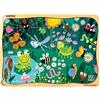 Webby Puzzle Insetti - 40 pezzi | In legno per bambini 3-6 anni | Stimola concentrazione e problem solving | Con vassoio in legno per facile riordino