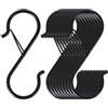 Mythosurge 10 Pezzi Gancio S,Ganci Forma S pesanti Grandi con Sistema Anticaduta Acciaio Inox Ganci S Ganci Attaccapanni Forma S Multifunzionale 9cm Ganci Cucina Forma S per Cucina, Bagno, Giardino