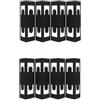 GAOHOU Connettore per scaffalatura senza bulloni resistente, staffa per mensola in metallo a forma di L, giunto verticale, parti di riparazione di ricambio per garage e magazzino