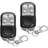DONOONIS Telecomando Universale per Portone, 2 Pezzi Telecomando Universale per Garage Porta 433.92 Mhz, Bip per Portone Scorrevole per Porta del Garage e Auto Compatibile 433.92 Mhz Codice Rotante a 4 Tasti