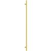 vidaXL Maniglie per Mobili 10 pz Oro 480 mm in Acciaio Inox, maniglia per armadietto, maniglia a T, maniglia in acciaio inox, maniglia per anta