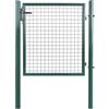 Stakmann Cancello Porta a Rete per Recinzione con Maniglia 100 x 150 cm, Cancelletto Pedonale per Giardino in Acciaio Verniciato con Chiusura a Doppia Chiave Inclusa, Resistente Intemperie e Robusto