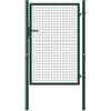 Stakmann Cancello Porta a Rete per Recinzione con Maniglia 106 x 171 cm, Cancelletto Pedonale per Giardino in Acciaio Verniciato con Chiusura a Doppia Chiave Inclusa, Resistente Intemperie e Robusto