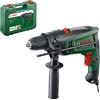 Bosch Home and Garden Trapano a percussione Bosch UniversalImpact 730 (foratura di precisione in muratura, legno e acciaio, motore 730 W, valigia)