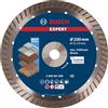 Bosch 1x Disco diamantato EXPERT Multi Material Turbo | per Calcestruzzo, Mattone, Ø 230 mm, Professional Accessorio Smerigliatrice angolare grande