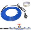 Hojalis 4M Cavo Riscaldante Antigelo, Cavo Riscaldante 230V, 25 W/M Cavo Riscaldante Con Termostato, Cavo Riscaldante Autoregolante, Cavo Di Riscaldamento Impermeabile Per Tubazioni