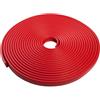 Quest Corrimano PVC 40 x 8 mm Resistente - Rosso, 5 m | Profilo per ringhiera di scale e balconi, resistente agli agenti atmosferici, per interni ed esterni, montaggio semplice