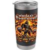Bahaa's Tee Gorilla Weightlifting Mountain Workout Forza Arte Bicchiere termico in acciaio inox doppia parete
