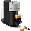 Nespresso Krups Vertuo Next - Caffettiera automatica con cialde per Americano, Decaf, Espresso Grigio